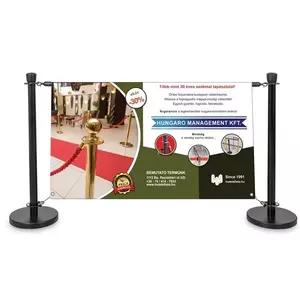 Hungaro Management Banneres oszlop fekete, 14kg (KOB-banner) product image 2
