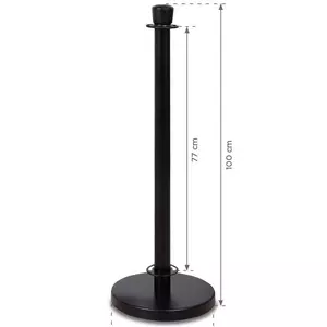Hungaro Management Banneres oszlop fekete, 7,5kg (KOB) product image 2