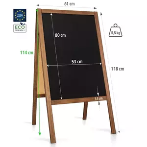 Hungaro Management Krétatábla, L, 5,5kg (IT-chalk-L) product image 4