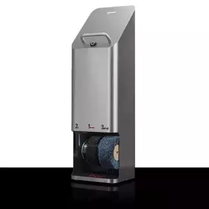 Hungaro Management Quadro cipőtisztító gép, króm, 38x34x127cm, 47kg, 150W (59-620) product image 1