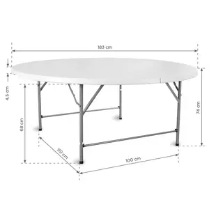 Kathy Ritmann összecsukható kültéri és beltéri konferencia asztal product image 1