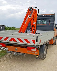 Autóra szerelhető daru ajánlatkérés