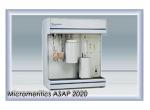 Micromeritics ASAP 2020 product image 1
