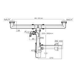 STYRON 539-5 Mosogatószifon 2med. product image 2