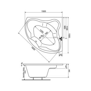 Ancona Fürdőkád és láb  150x150 product image 2