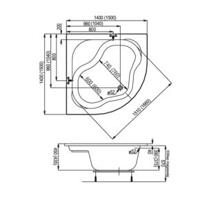 Samanta Fürdőkád product image 2