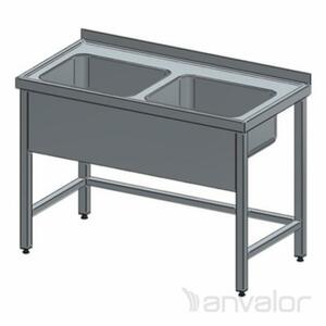 Anvalor 2 medencés, 40x50x25 cm product image 1