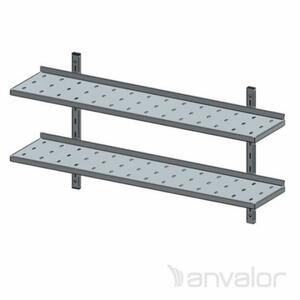 Anvalor perforált, állítható, 900x400 mm product image 1