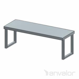 Anvalor AP-100 ÁTADÓ POLC, egyszintes, 100x35x32 cm product image 1