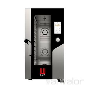 Tecnoeka KOMBI SÜTŐ-GŐZPÁROLÓ, COMPACT, ELEKTROMOS, GASZTRONÓMIAI, 10 TÁLCÁS, ÉRINTŐPANELES product image 1