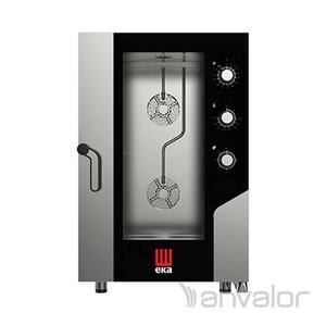 Tecnoeka KOMBI SÜTŐ-GŐZPÁROLÓ, ELEKTROMOS, GASZTRONÓMIAI, 11 TÁLCÁS, MECHANIKUS product image 1