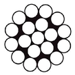 BOWDEN HORGANYZOTT DIN EN 12385-4 (1X19) product image 1