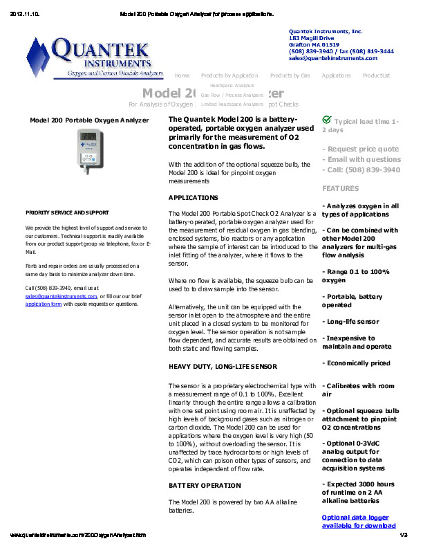 200-Portable Oxygen Analyzer for process applications.pdf