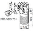 Helios FRS-DWK 2-75/125 tip.szelepfogadó elem product image