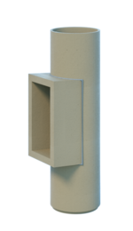 Montel Samott tisztítóajtó-csatlakozó idom product image