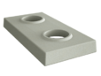 Montel Fedlap kétkürtős szellőzőkürtős kéményhez product image