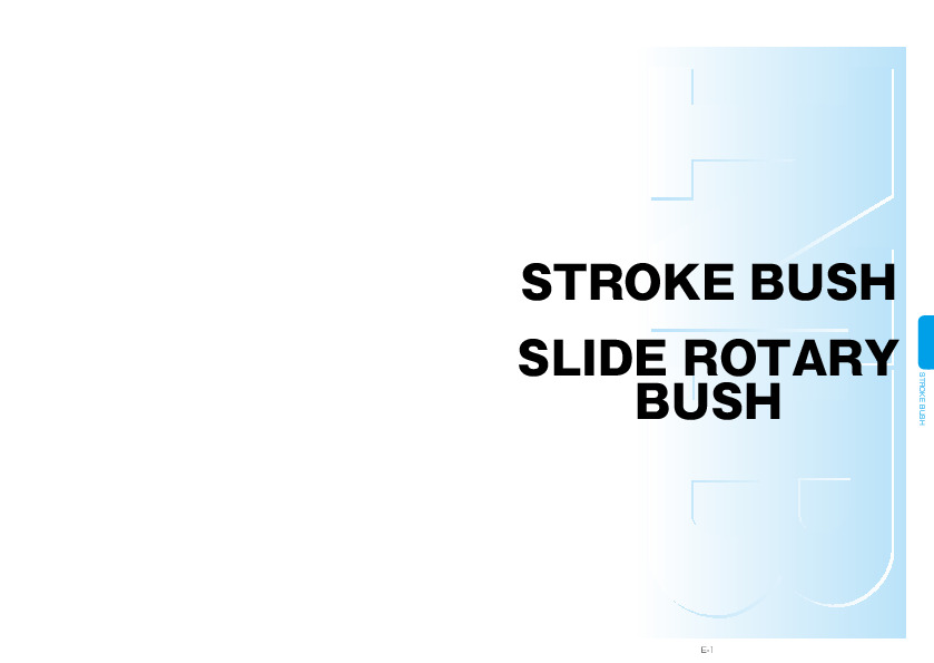 Nippon Bearing stroke hüvelyek