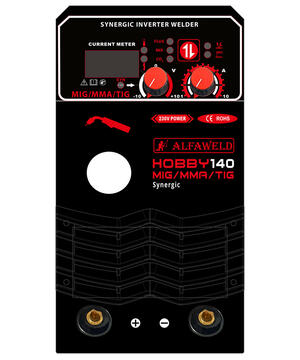 ALFAWELD ALFAWELD HOBBY MIG-MMA-TIG 140A/230V Synergic inverteres hegesztőgép product image 2