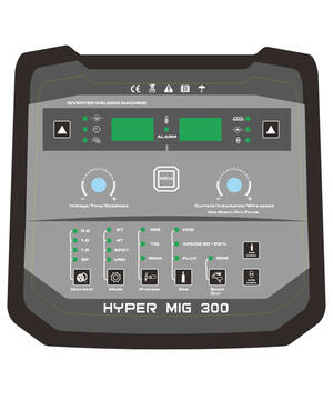 ALFAWELD ALFAWELD HYPER MIG 300A/400V Synergic inverteres hegesztőgép product image 2