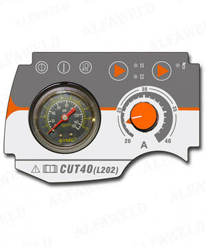 JASIC Jasic CUT40 (L202) plazmavágó gép +AG60 munkakábel centrál csatlakozóval+test kbl. product image 2