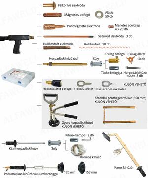 SOLARY SPOTTER SOLARY X8 karosszéria ponthegesztő és horpadáskihúzó product image 4