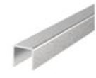 Vas-Szinesfém U profil, KO-33, KO-38, KO-35 product image 1