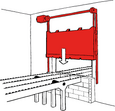 Stöbich ECCLOS-S EI90 tűzgátló szállítópálya-lezárás product image