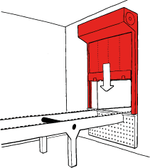 Stöbich ECCLOS-FLEX tűzgátló szállítópálya-lezárás product image 1