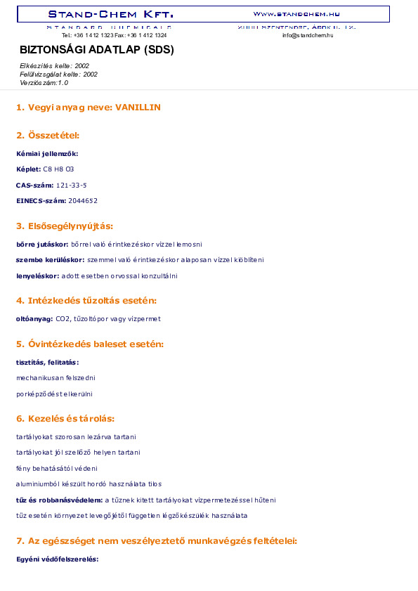 MSDS Vanillin.pdf