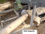Eszetrgált oszlopok fenyő körmart oszlopok product image 7