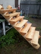 Rönk lépcső fenyő lépcső product image 1