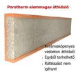 Wienerberger Porotherm Elemmagas áthidaló product image