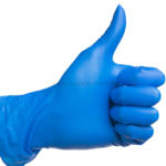 Sempermed NITRIL, KÉK KESZTYŰ, LATEX- ÉS PÚDERMENTES ORVOSI VIZSGÁLÓKESZTYŰ product image