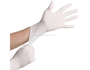 Mercator Medical Púderes Orvosi Latex VizsgálóKesztyű, 100db product image 1