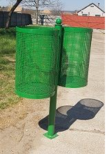  Park hulladékgyűjtő - Dupla product image