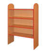 Bocskó Kft.-Óvodai nyitott,polcos szekrény Nyitott polcos szekrény product image
