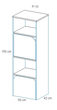 Bocskó Kft.-Petra szekrénysor P-10 magas torony product image 1