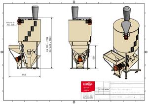 Kessens KA 75/900 keverő és darálógép product image 2