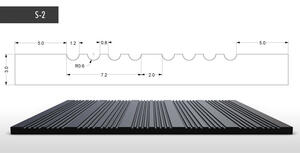 2VD Csúszásgátlós gumiszőnyeg S-2 product image 1