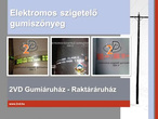 2VD DEK3 - Elektromos szigetelő gumiszőnyeg - csúszásgátlós product image 5