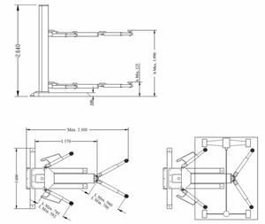 Cascos 2.5 tn single post c-125 product image 4