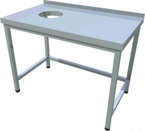 Primafex Munkaasztal hátsó felhajtással, moslékolóval product image 1