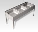 Gastro Inox Rozsdamentes, 3 medencés mosogató product image 1