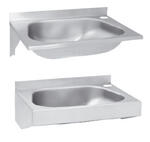 Induct trade Aum 025 rozsdamentes acél fali mosdó product image