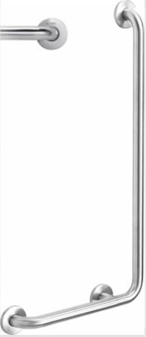 Induct Trade Kft. It 4080lrsz-b, 90°-ban hajlított rozsdamentes kapaszkodó, 400*800 mm product image 1