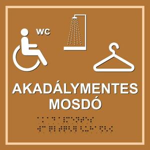 Induct Trade It bt20x20_ajtó melletti braille tábla 20x20 cm product image 4