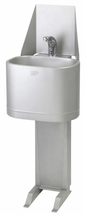 Induct trade Aum 06 rozsdamentes acél szabadon álló mosdó product image 1