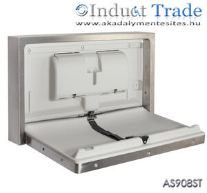 Induct trade It as908st rozsdamentes fali babapelenkázó product image 1