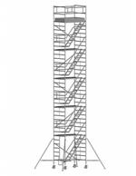 ZARGES MultiTower 2DT gurulóállvány + kitámasztó 1,2x2,5 munkamagasság: 12,35 m product image