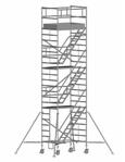 ZARGES MultiTower 2DT Gurulóállvány + kitámasztó 1,2x1,8 munkamagasság: 10,40 m product image